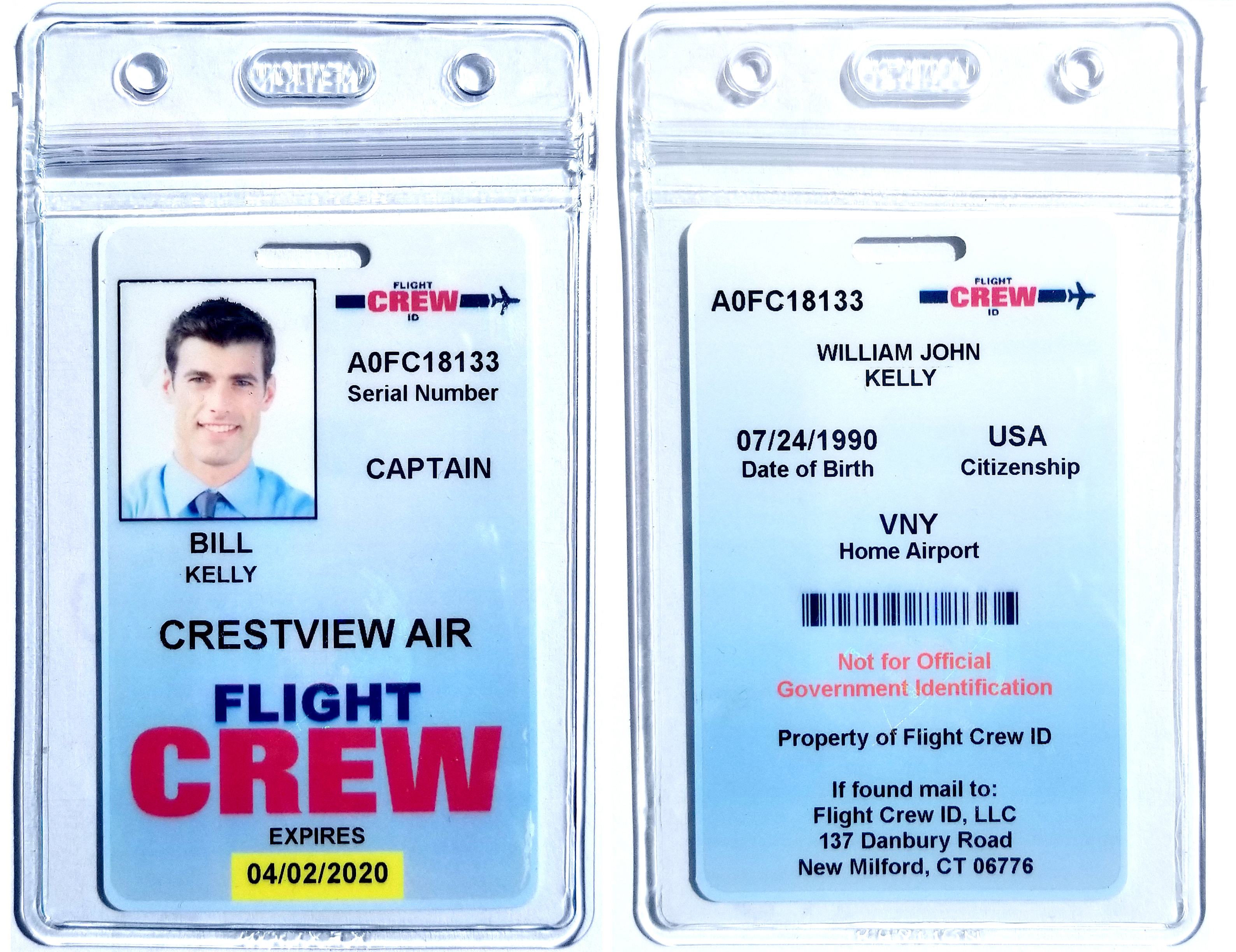 Flight Crew Application - Flight Crew ID