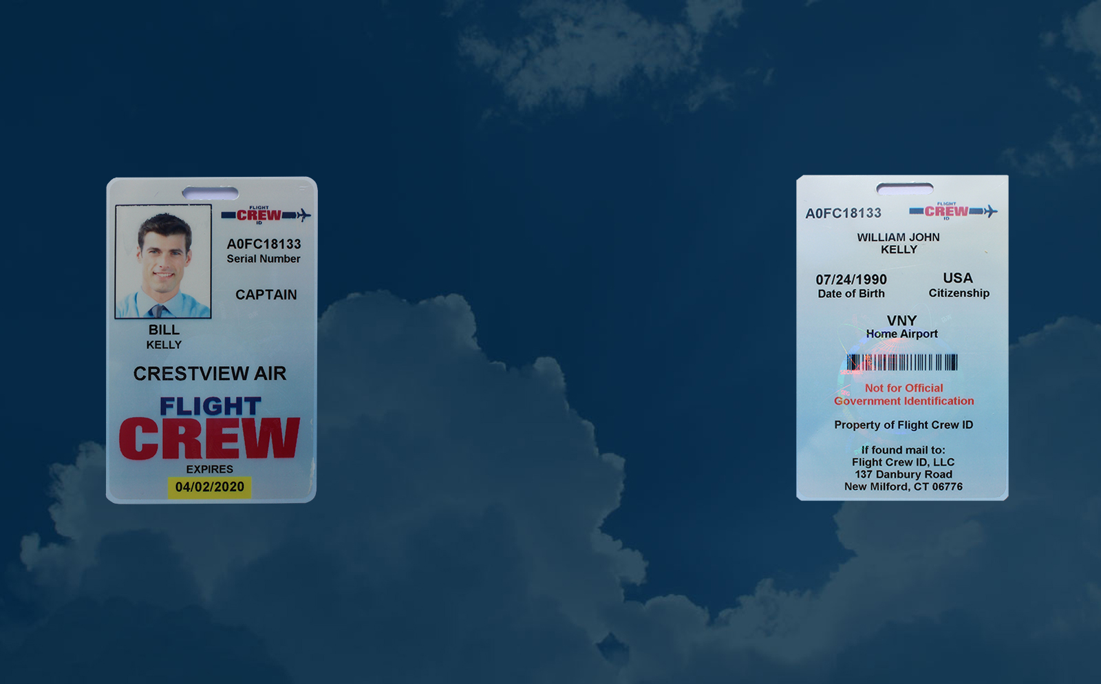Home Flight Crew ID
